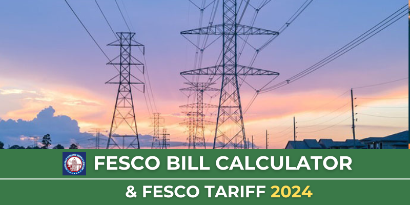 FESCO Bill Calculator